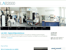 Tablet Screenshot of lab-2000.de